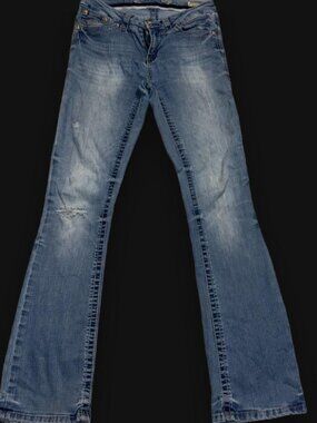 Seven7 Blue Bootcut Jeans Womens Size 6